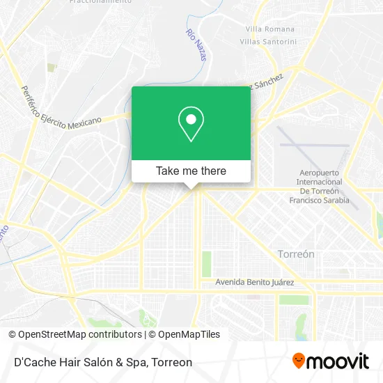 D'Cache Hair Salón & Spa map