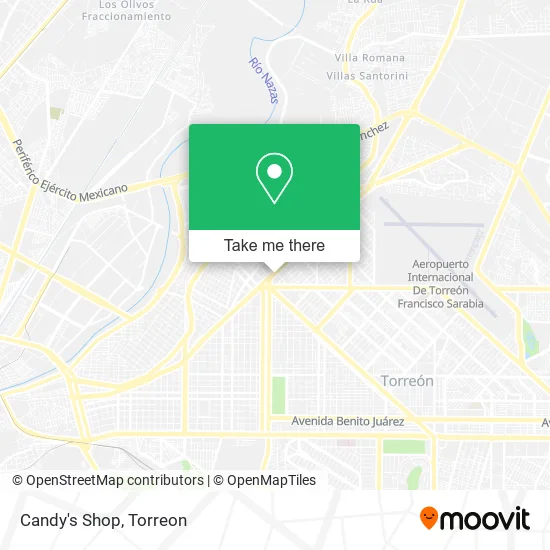 Candy's Shop map