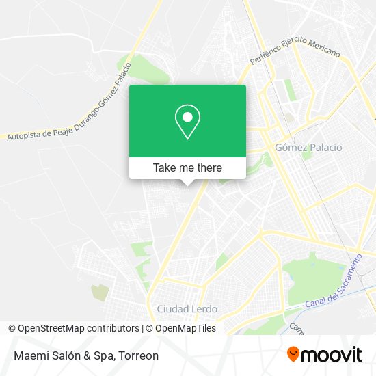 Mapa de Maemi Salón & Spa