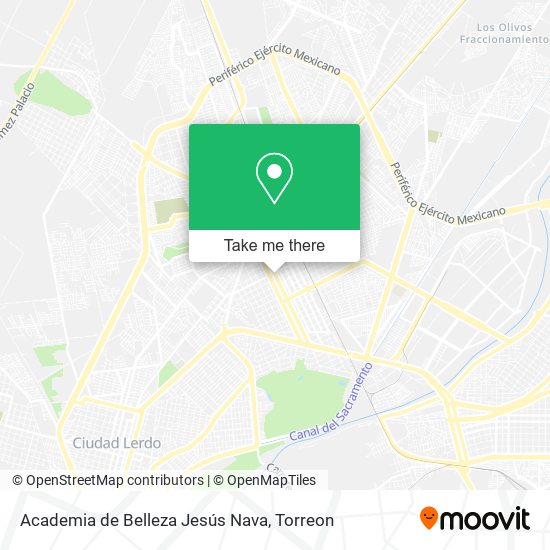 Academia de Belleza Jesús Nava map