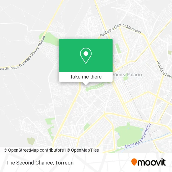 The Second Chance map