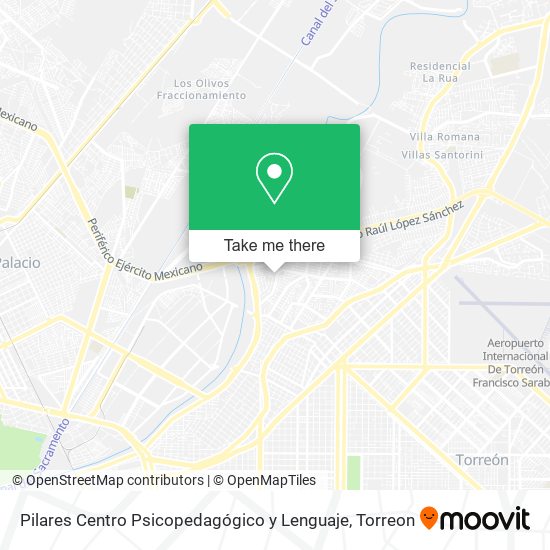 Pilares Centro Psicopedagógico y Lenguaje map
