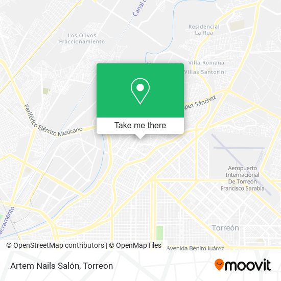 Artem Nails Salón map