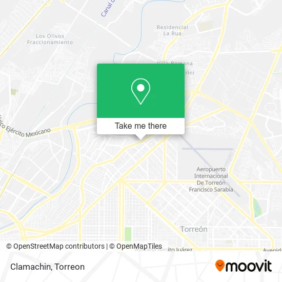 Clamachin map