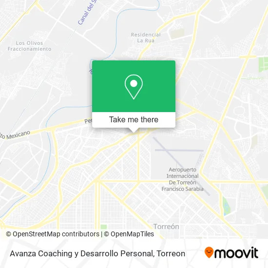 Avanza Coaching y Desarrollo Personal map