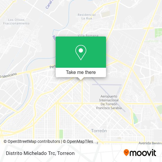 Distrito Michelado Trc map