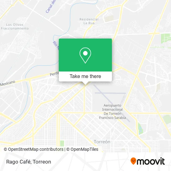 Rago Café map