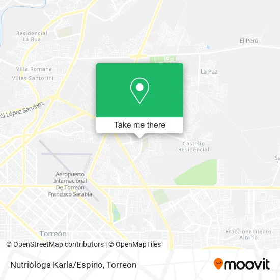 Mapa de Nutrióloga Karla/Espino