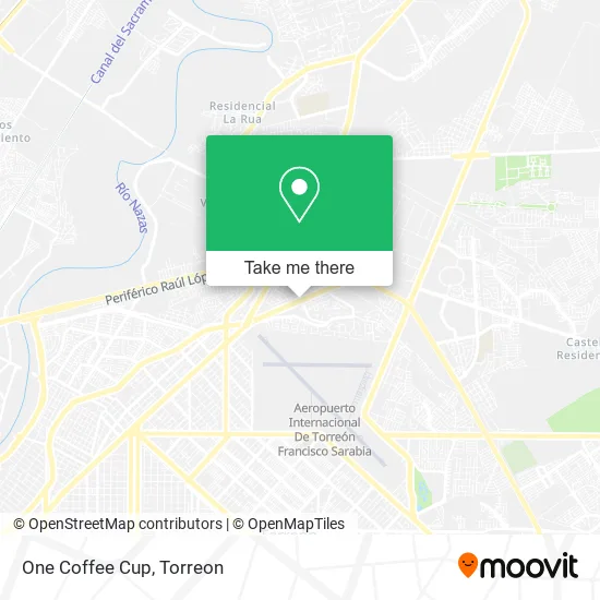 One Coffee Cup map