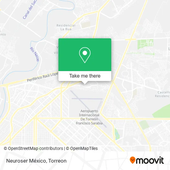 Neuroser México map