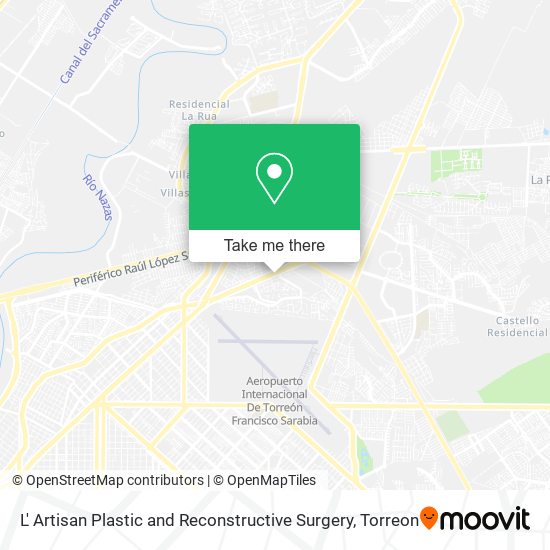 Mapa de L' Artisan Plastic and Reconstructive Surgery