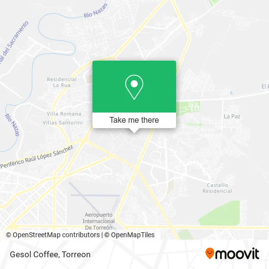 Gesol Coffee map