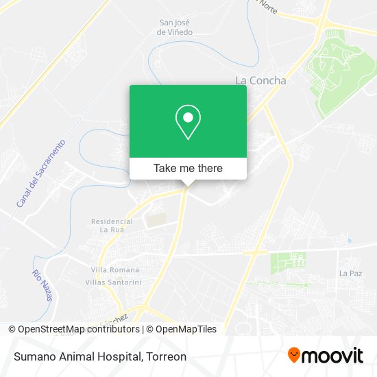 Sumano Animal Hospital map