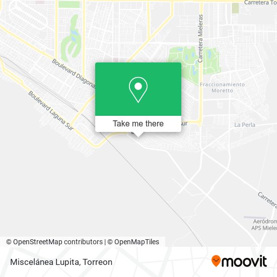 Mapa de Miscelánea Lupita