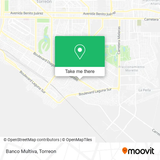 Banco Multiva map
