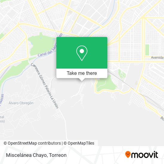 Mapa de Miscelánea Chayo
