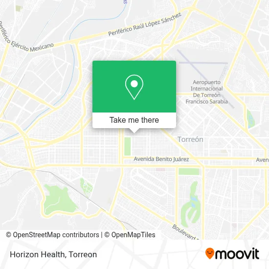 Horizon Health map