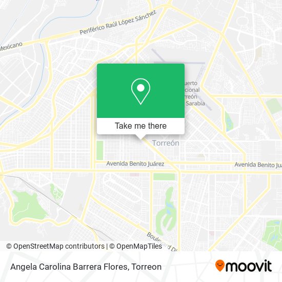 Angela Carolina Barrera Flores map