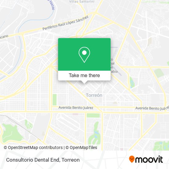 Consultorio Dental End map