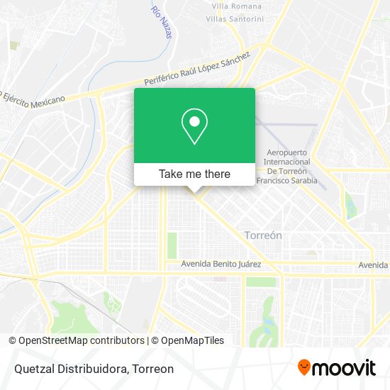 Quetzal Distribuidora map