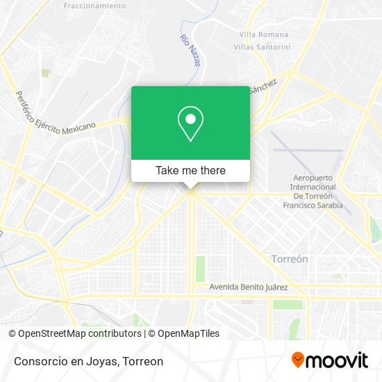 Mapa de Consorcio en Joyas