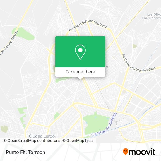 Punto Fit map