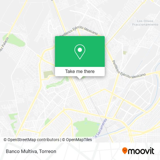 Banco Multiva map