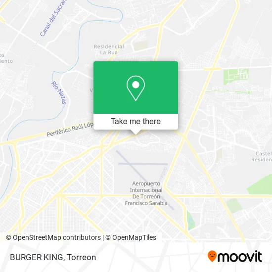 BURGER KING map