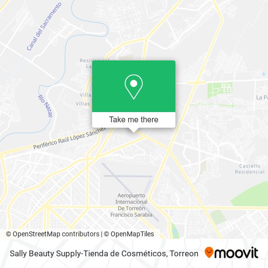Sally Beauty Supply-Tienda de Cosméticos map