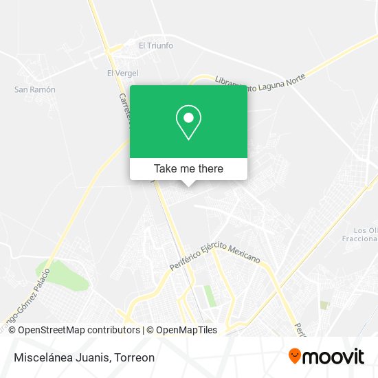 Miscelánea Juanis map