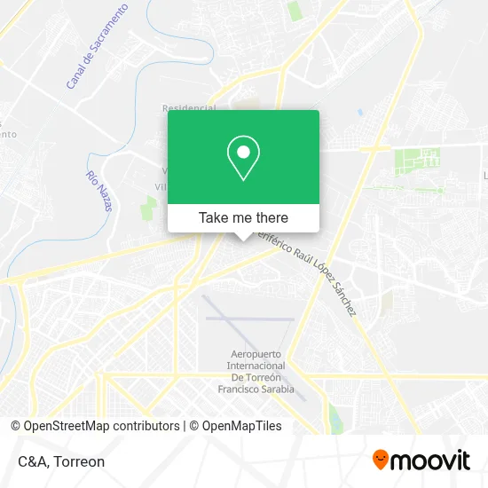 C&a map