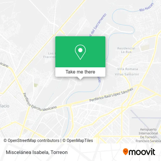 Miscelánea Isabela map