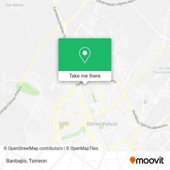Banbajio map