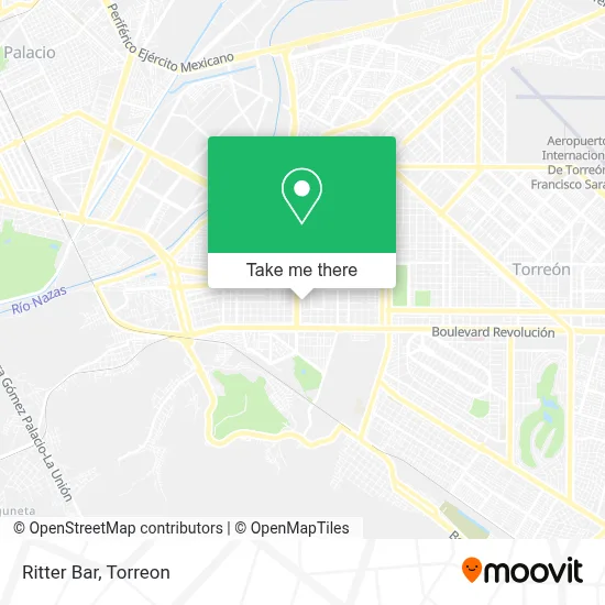 Ritter Bar map