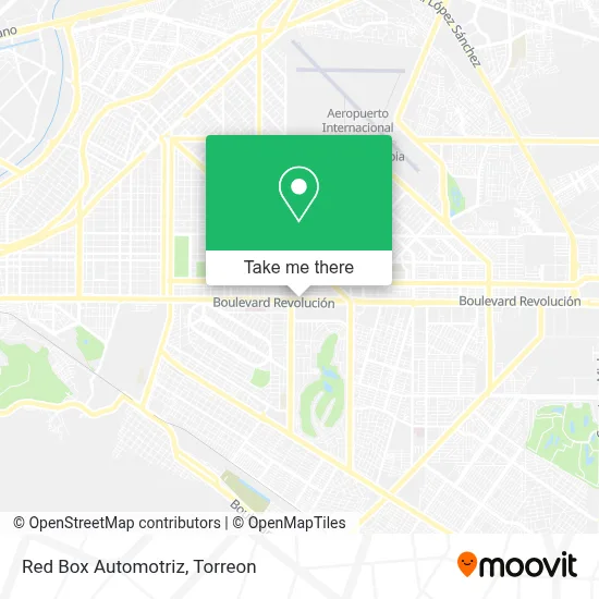 Red Box Automotriz map
