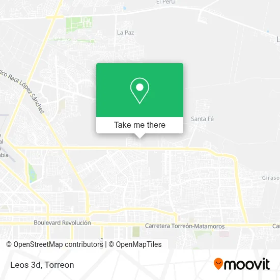 Leos 3d map