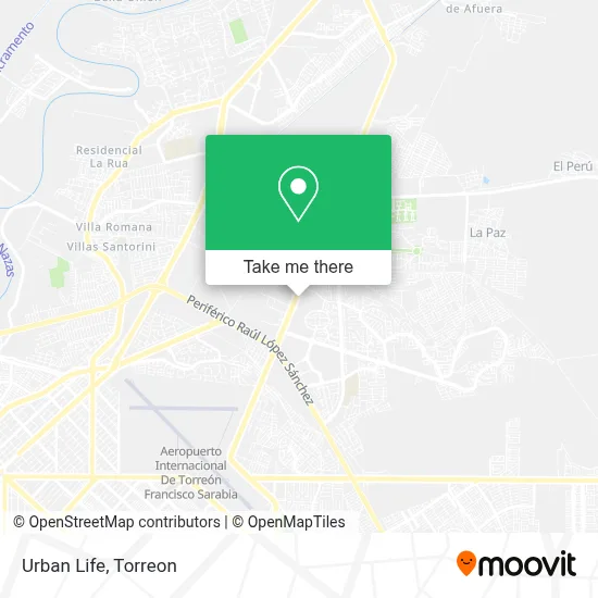 Urban Life map