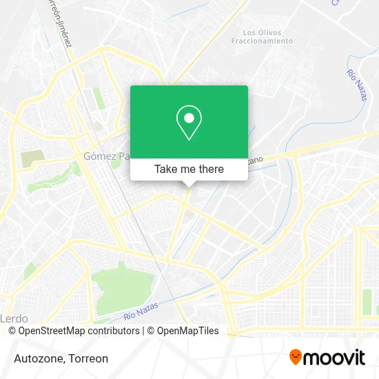 Autozone map