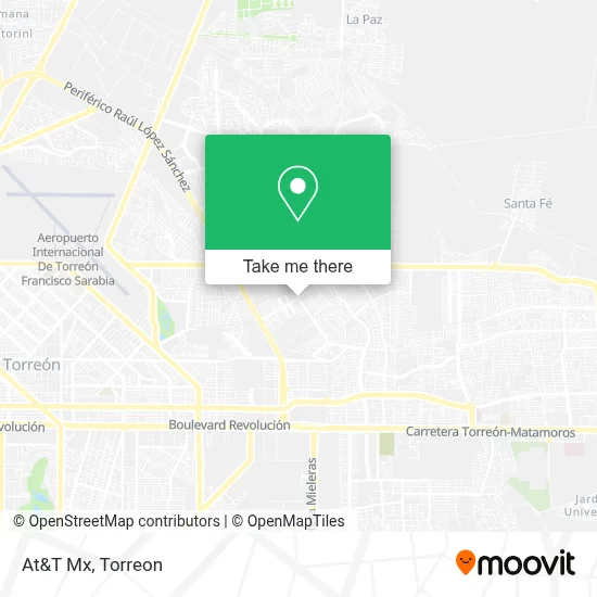 At&T Mx map