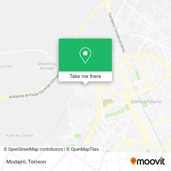 Modajm map