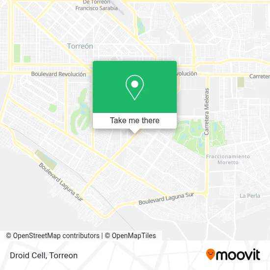 Droid Cell map