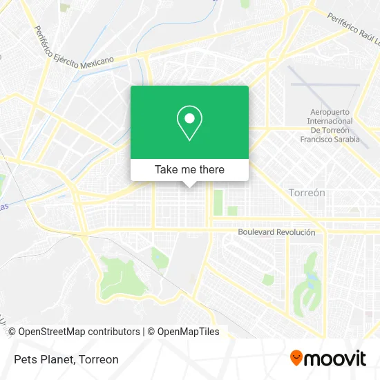Pets Planet map