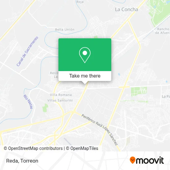 Reda map