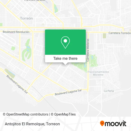 Antojitos El Remolque map