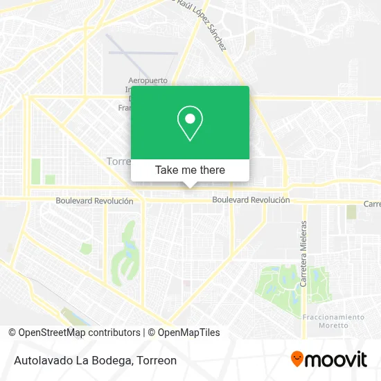 Autolavado La Bodega map