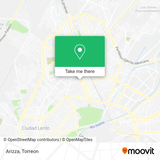 Arizza map