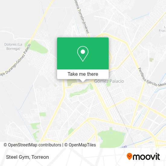 Steel Gym map