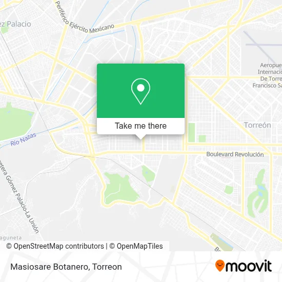 Masiosare Botanero map