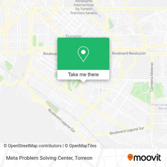 Meta Problem Solving Center map
