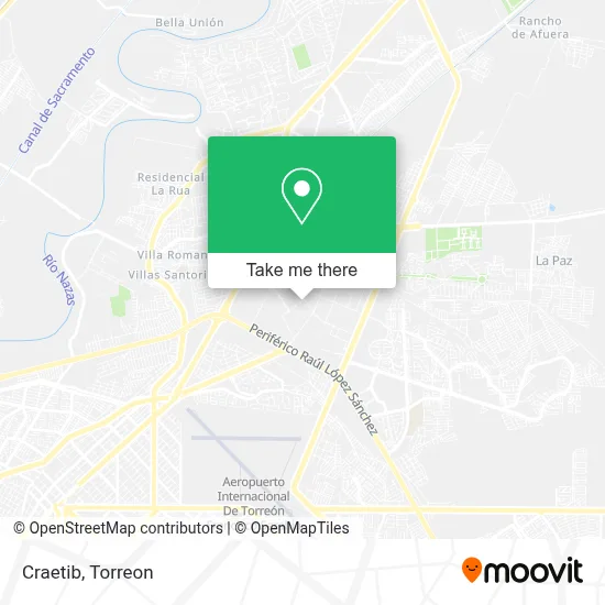 Craetib map